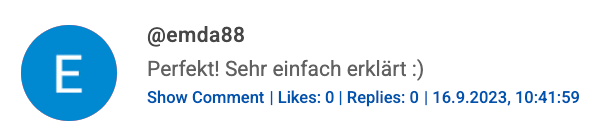 YouTube Comment Screenshot